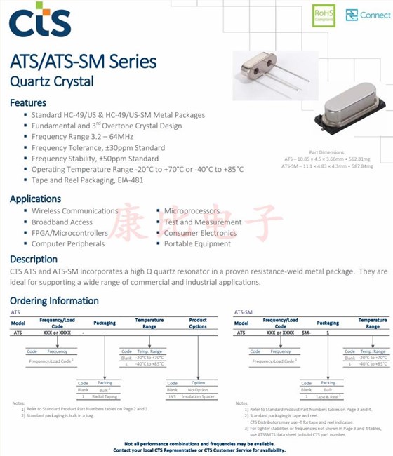 ATS ATS-SM 1 ATS ATS-SM 1