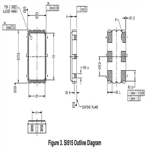 515NBB50M0000AAGR,Skyworks有源晶振,Si515壓控晶振,6G電信晶振 515NBB50M0000AAGR,Skyworks有源晶振,Si515壓控晶振,6G電信晶振