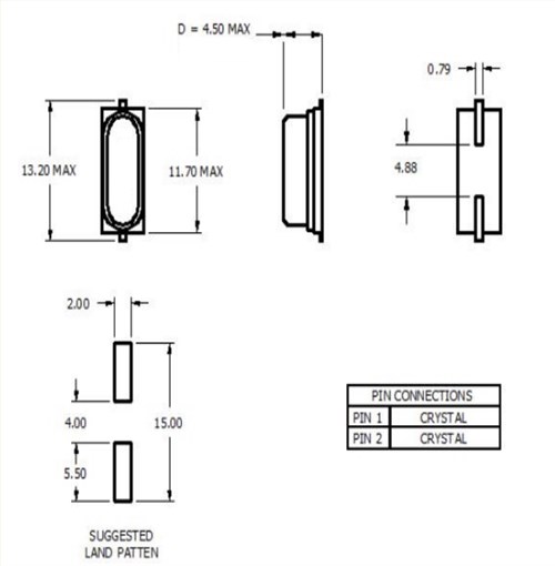 DF18CC1-13.000MHZ-T,麥迪康安防晶振,D系列石英晶振 DF18CC1-13.000MHZ-T,麥迪康安防晶振,D系列石英晶振