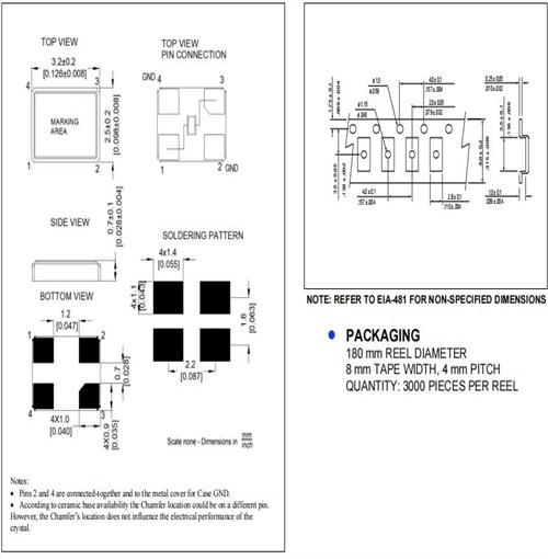 RH100-48.000-18-F-3030-TR,48MHz,Raltron藍牙晶振,3225mm諧振器 RH100-48.000-18-F-3030-TR,48MHz,Raltron藍牙晶振,3225mm諧振器