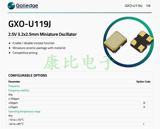 GXO-U119J GXO-U119J