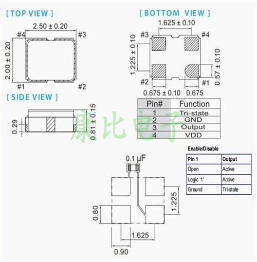 美國進(jìn)口晶振,SM3345JEW-8.192MDK,Pletronics振蕩器,CMOS輸出晶振,SM33貼片晶振 美國進(jìn)口晶振,SM3345JEW-8.192MDK,Pletronics振蕩器,CMOS輸出晶振,SM33貼片晶振