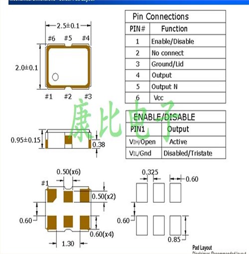 LVDS時鐘振蕩器,低抖動進口晶振,Pletronics差分晶振,LV3320JEV-125.0MDK LVDS時鐘振蕩器,低抖動進口晶振,Pletronics差分晶振,LV3320JEV-125.0MDK