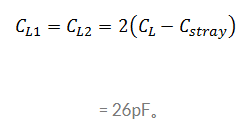 示例為STM32設計8MHZ石英晶體振蕩器 示例為STM32設計8MHZ石英晶體振蕩器