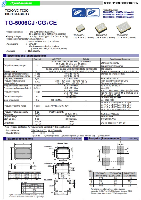 TG-5006CJ,TG-5006CG,TG-5006CE TG-5006CJ,TG-5006CG,TG-5006CE