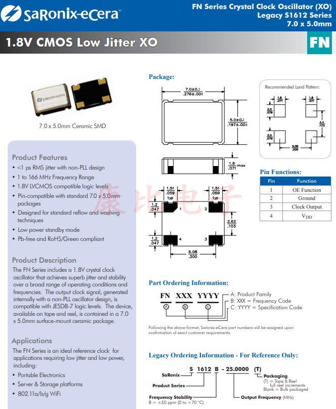 FN 1.8V  FN 1.8V