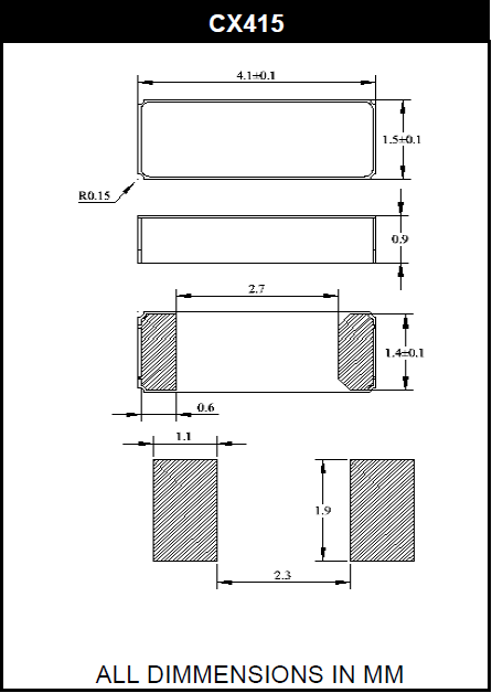 CX415 4115 CX415 4115