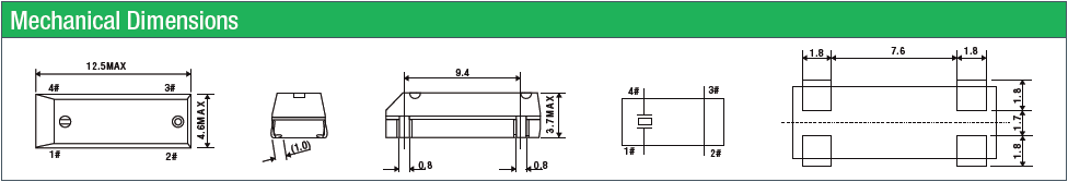 QCP9 12.5_4.6mm QCP9 12.5_4.6mm