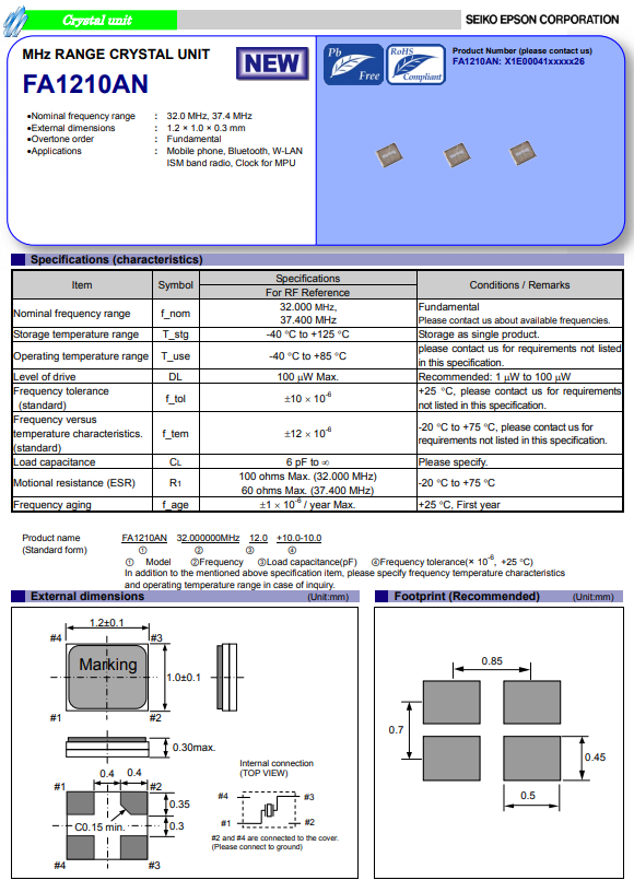 FA1210AN FA1210AN