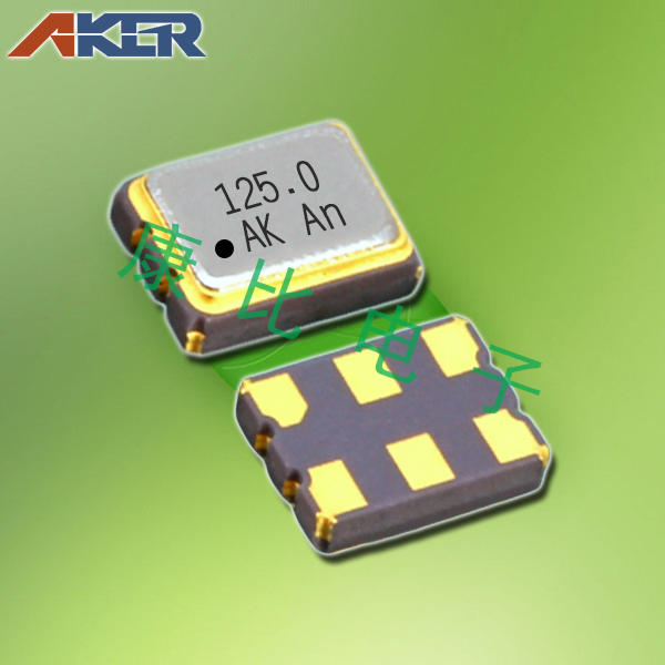 AKER安基晶振,SMLN-321六腳貼片晶振,3225mm差分晶振 AKER安基晶振,SMLN-321六腳貼片晶振,3225mm差分晶振