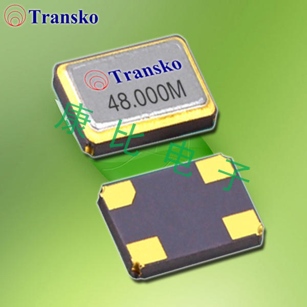 Transko無源晶體,CS32H-F5020HM-16-48.000M-TR,CS32H,3225mm,48MHZ Transko無源晶體,CS32H-F5020HM-16-48.000M-TR,CS32H,3225mm,48MHZ
