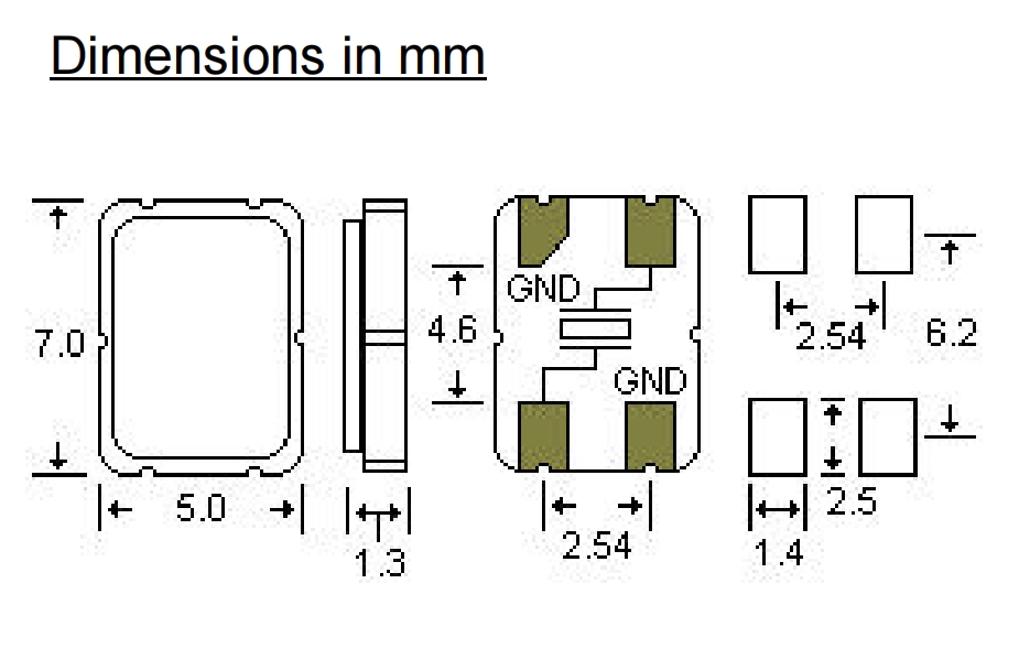 AAS50M000000FLE16H,7050mm,AA系列晶體,50MHZ,STD貼片晶振 AAS50M000000FLE16H,7050mm,AA系列晶體,50MHZ,STD貼片晶振